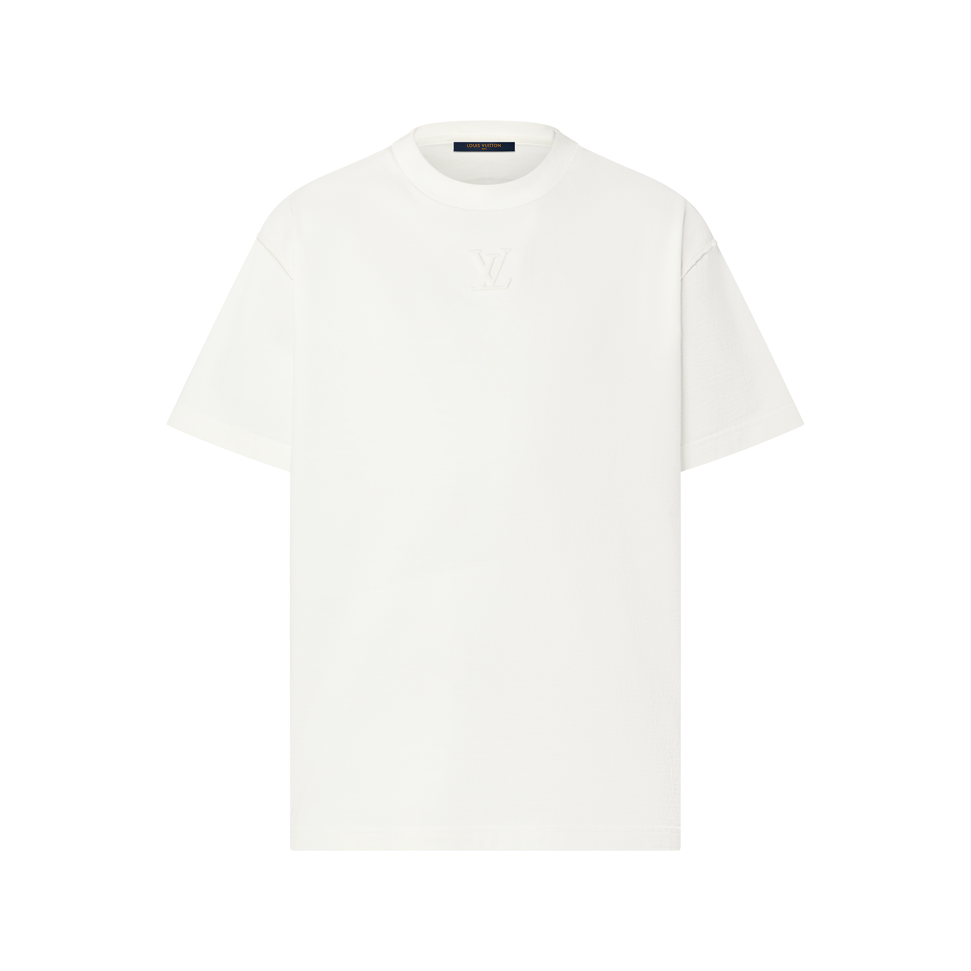 Embossed LV T-Shirt - Luxury White | LOUIS VUITTON